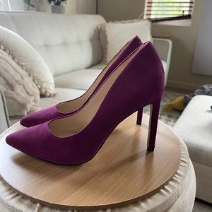 NEW Nine West Tatiana Hells in Purple.